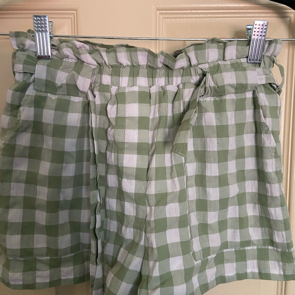 Checkered shorts